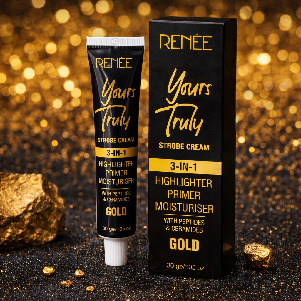 RENÉE Yours Truly 3-in-1 Strobe Cream | Primer + Highlighter + Moisturizer